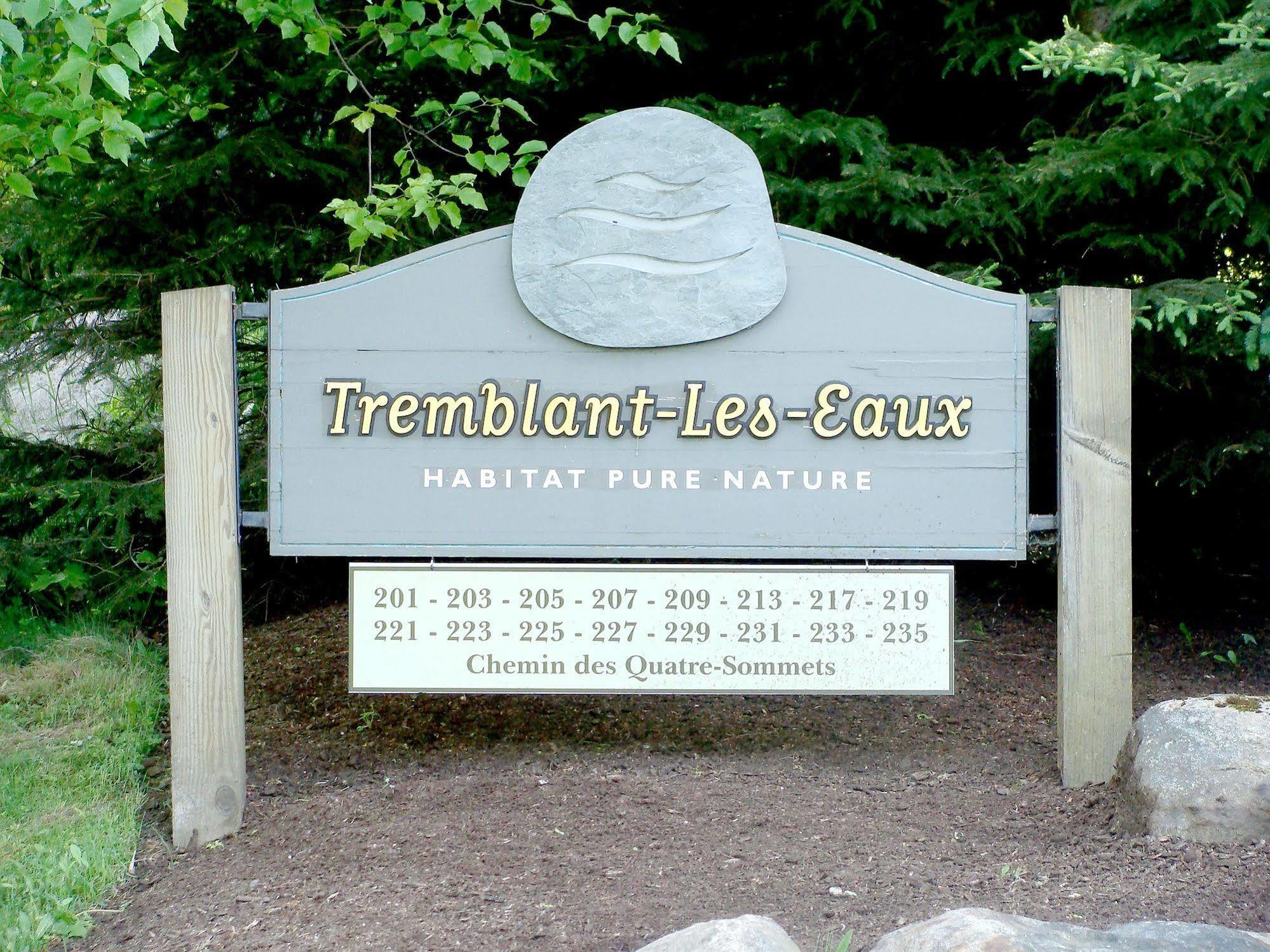 Tremblant Les Eaux - Location Adp Leilighet Mont-Tremblant Eksteriør bilde